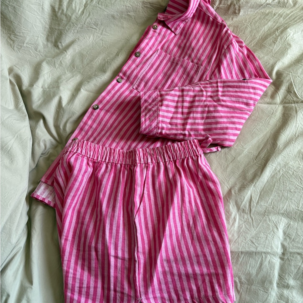 Set Jessica Simpson Pink Striped - Picture 3 of 4